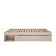 Wood Luck Design - Beza - børneseng 90x200 cm med skuffe – sand beige