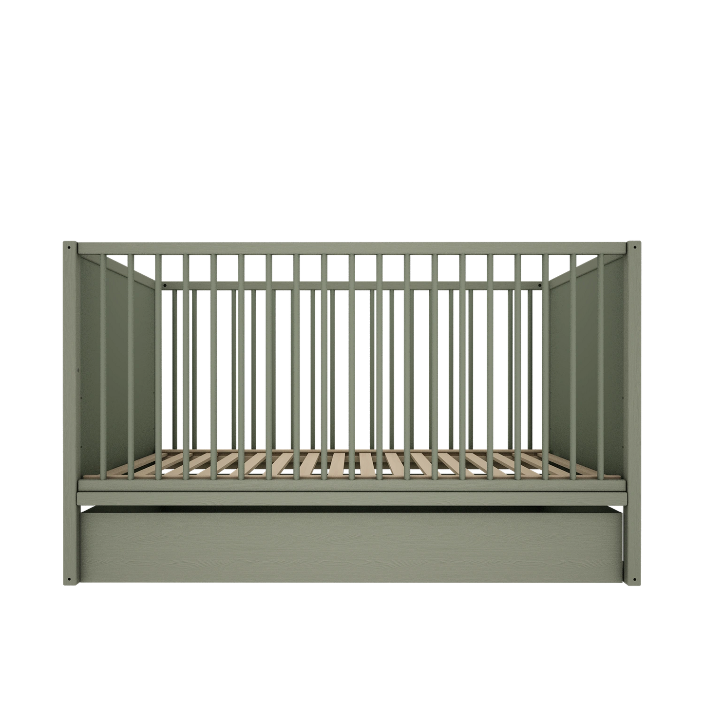 Wood Luck Design - Tweens - opbevaringsskuffe til tremmeseng 70x140 cm – eucalyptus