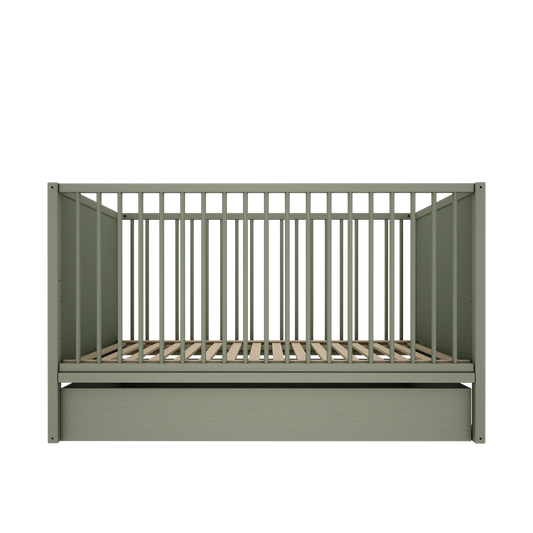 Wood Luck Design - Tweens - opbevaringsskuffe til tremmeseng 70x140 cm – eucalyptus