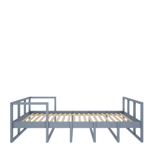Wood Luck Design - Tweens - børneseng 90 x 200 cm – støvet blå