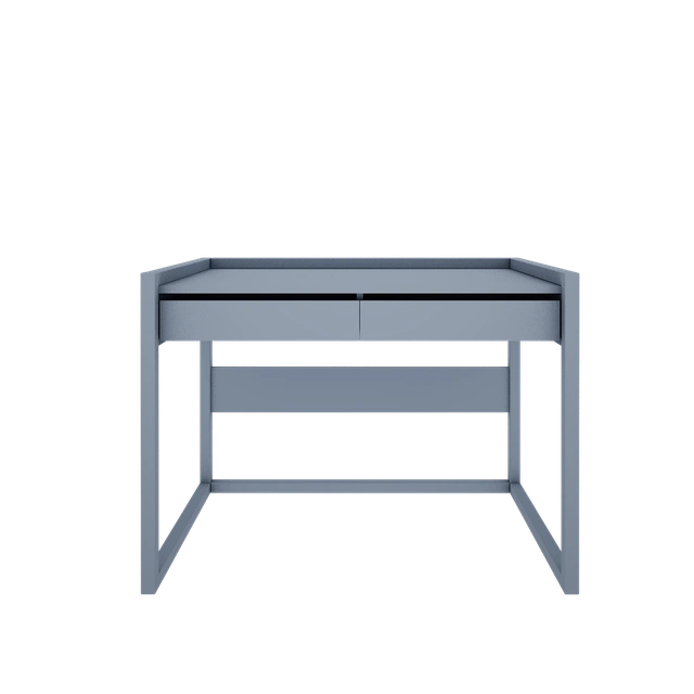 Wood Luck Design - Tweens - skrivebord til børn og teenagere – støvet blå