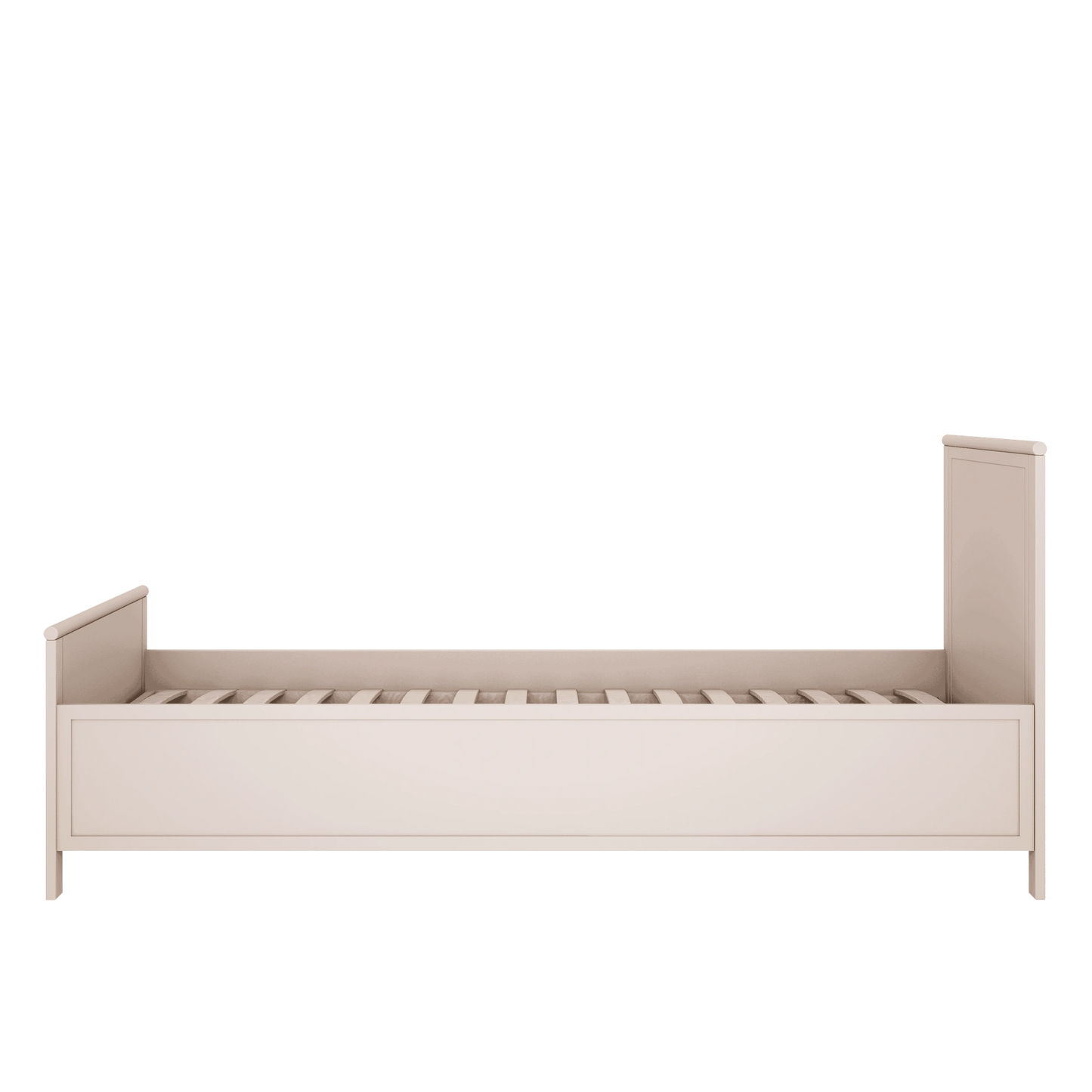 Wood Luck Design - Vintage - børneseng med opbevaring 90 x 200 cm – cashmere