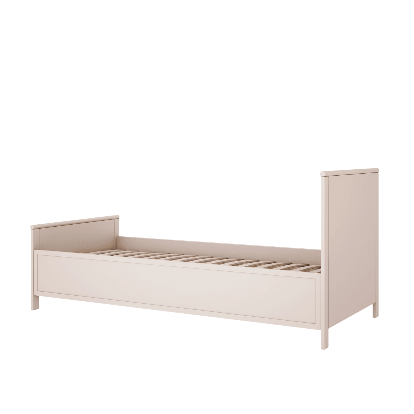 Wood Luck Design - Vintage - børneseng med opbevaring 90 x 200 cm – cashmere