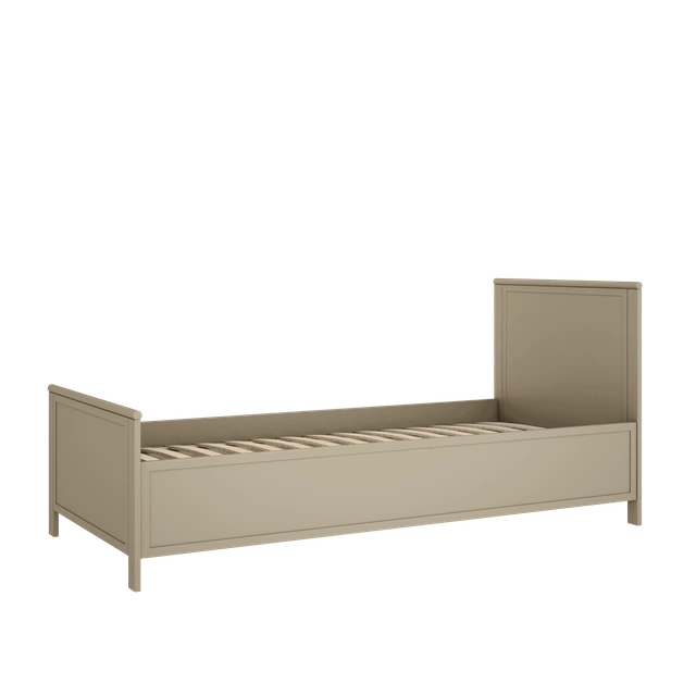 Wood Luck Design - Vintage - børneseng med opbevaring 90 x 200 cm – eucalyptus