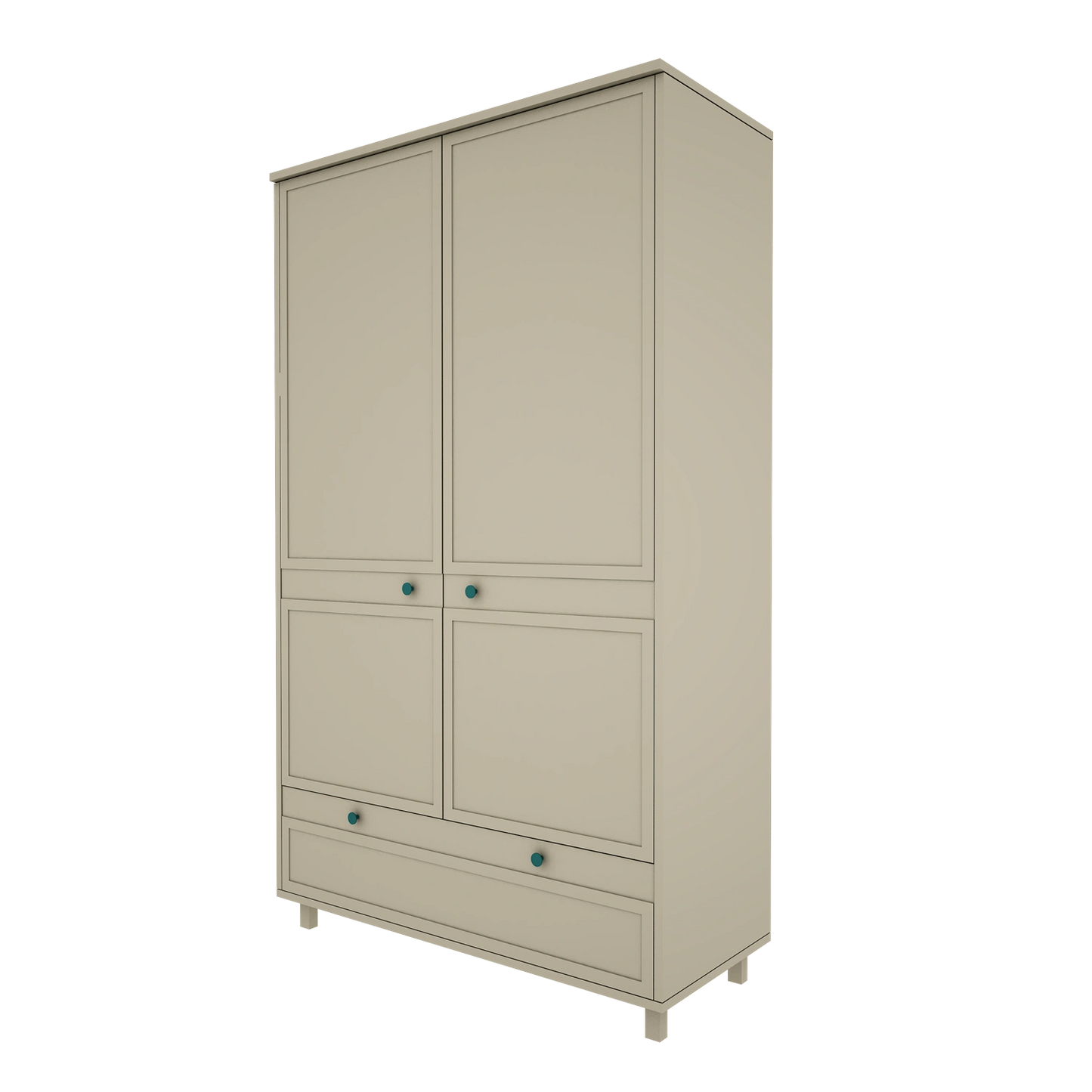 Wood Luck Design - Vintage - garderobeskab – eucalyptus