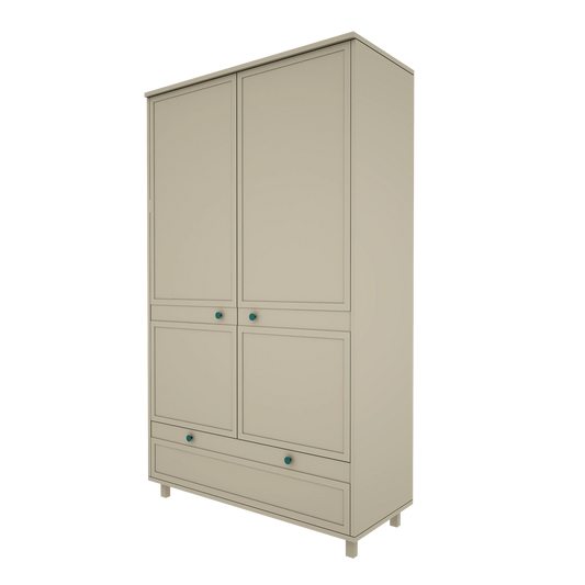Wood Luck Design - Vintage - garderobeskab – eucalyptus