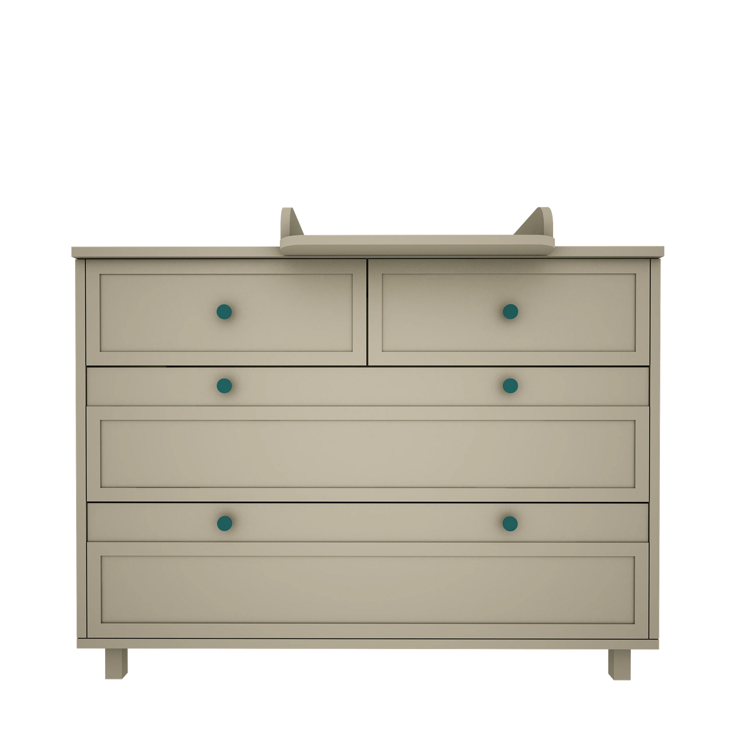 Wood Luck Design - Vintage - pusletop til kommode – eucalyptus