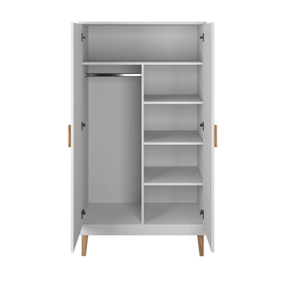 Wardrobe Kubi - White