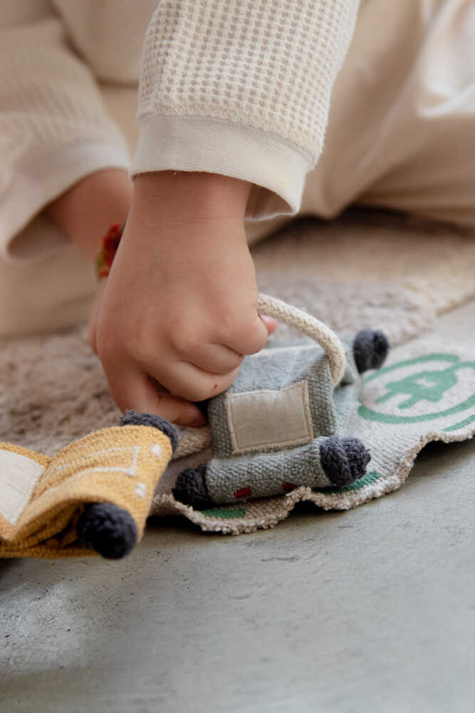 Lorena Canals vaskbart legetæppe Ecocity 120 x 170 cm – grå