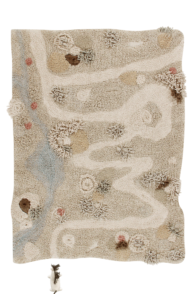 Lorena Canals legetæppe Path Of Nature 120 x 160 cm