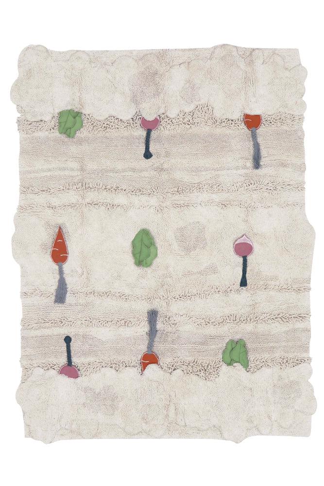 Lorena Canals vaskbart legetæppe Veggie Garden 120 x 160 cm