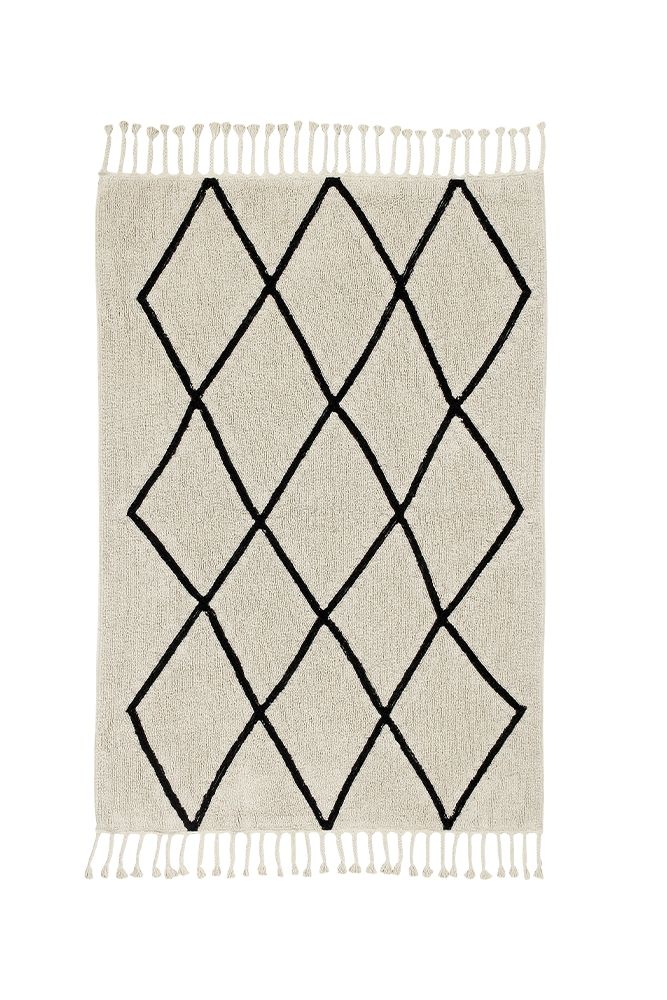 Lorena Canals vaskbart gulvtæppe – Bereber Beige 140x200 cm