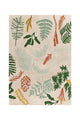Lorena Canals Vaskbart gulvtæppe – Botaniske planter (140 × 200 cm)