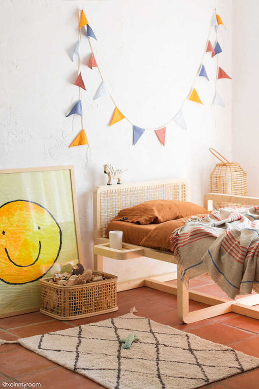 Lorena Canals vaskbart minigulvtæppe – Mini Bereber 70x100 cm