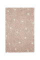 Lorena Canals vaskbart gulvtæppe Mini Dot Rose 100x150 cm