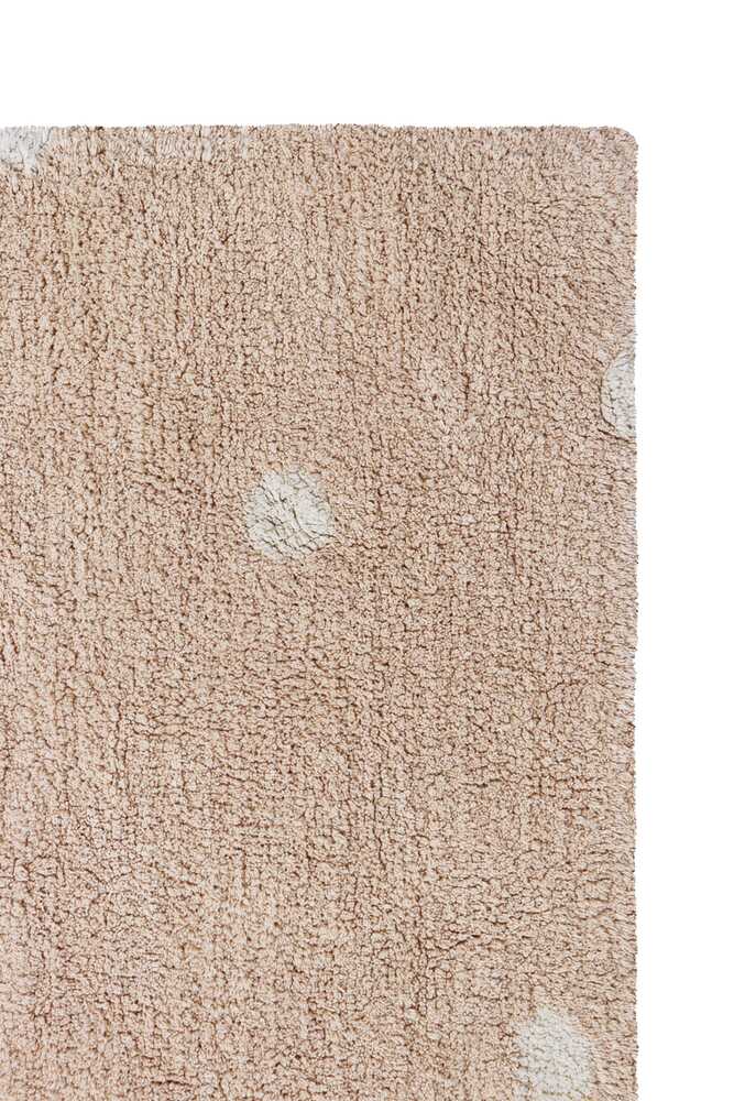 Lorena Canals vaskbart gulvtæppe Mini Dot Rose 100x150 cm