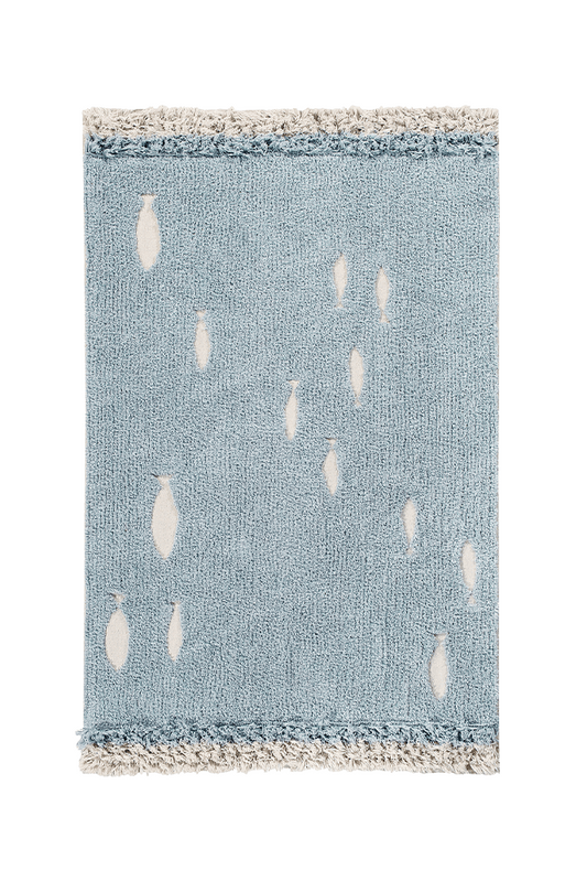 Lorena Canals vaskbart gulvtæppe – Ocean Shore 120x190 cm