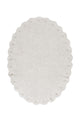 Lorena Canals vaskbart gulvtæppe – Pine Cone Ivory 130x180 cm