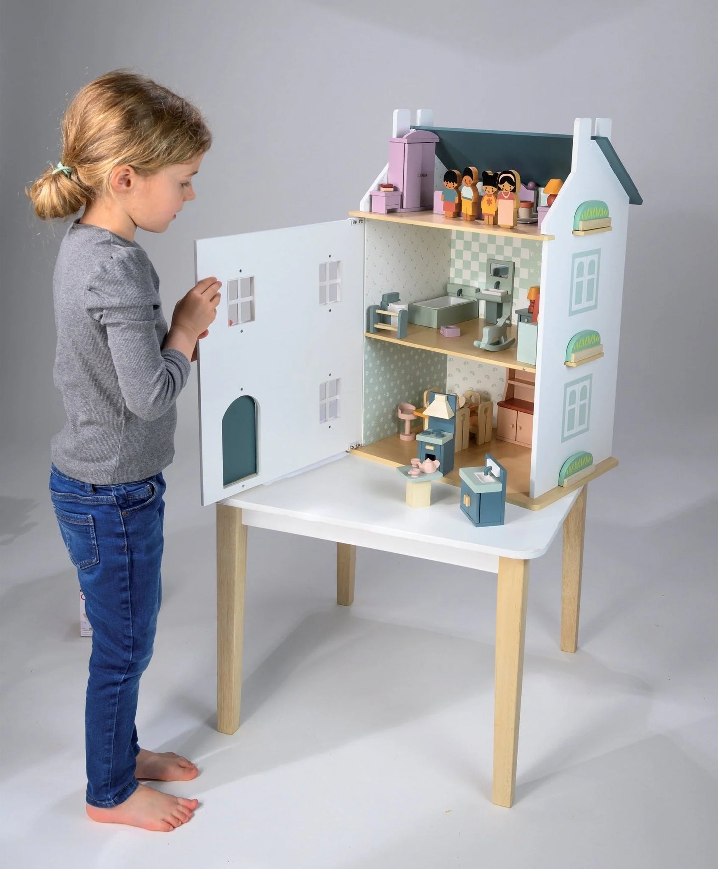 Mentari Willow House dukkehus i træ