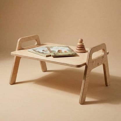OakHill gulvbord i træ til børn – Montessori aktivitetsbord