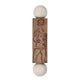 Commedia Dell'Arte Wooden Spinning Puzzle - Natural