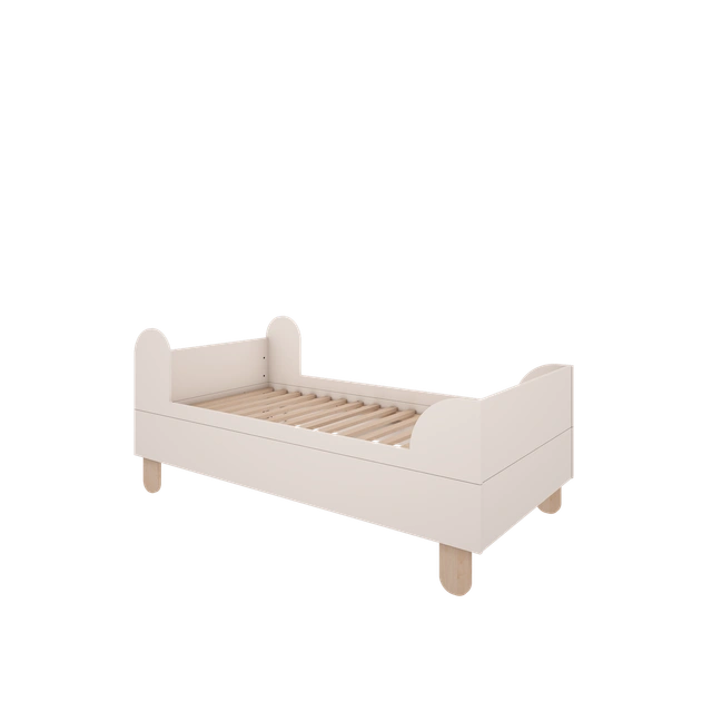Wood Luck Design - Basic - børneseng 80 x 160 cm – hvid