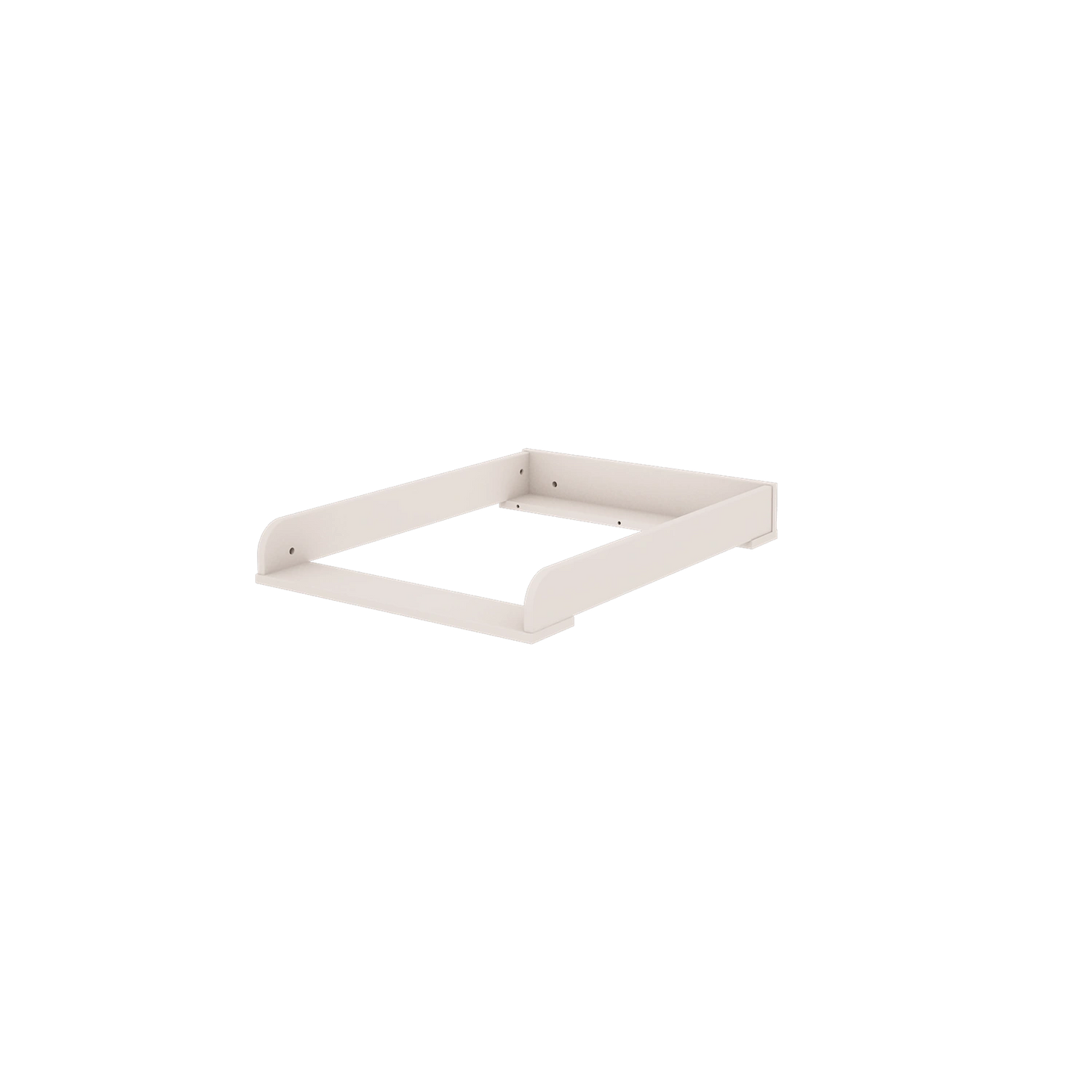 Wood Luck Design - Basic - pusletop til kommode – hvid