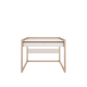 Wood Luck Design - Basic - skrivebord med skuffer – hvid