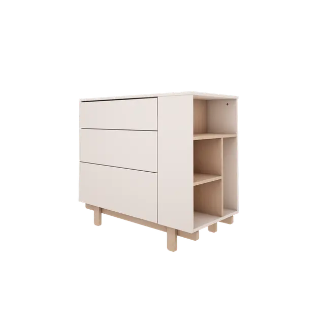 Wood Luck Design - Basic - kommode – hvid