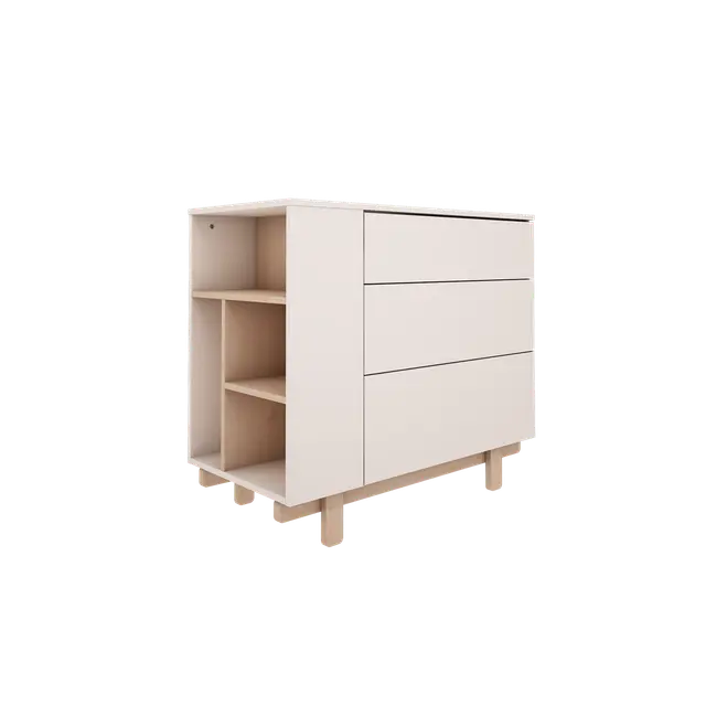 Wood Luck Design - Basic - kommode – hvid