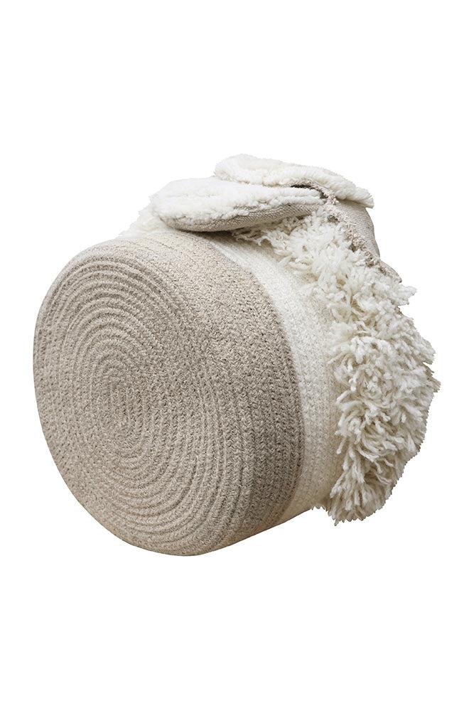 Lorena Canals Woolable kurv – Pink Nose Sheep til børn