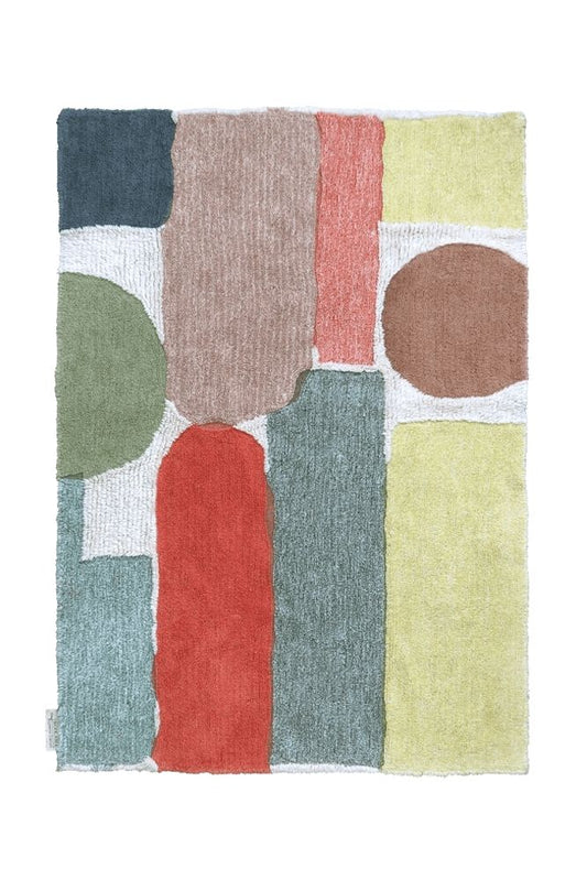 Lorena Canals Woolable uldgulvtæppe – Abstract 170x240 cm